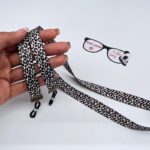 بندعینک پارچه ای بندعینک پلنگی بندعینک دخترونه