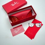 هاردباکس ریبن قرمز کیف عینک ریبن جعبه عینک ریبن اورجینال