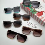 عینک افتابی عینک زنانه تخفیف حراج عینک افتابی مربعی
