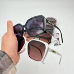 عینک آفتابی زنانه جیمی چو مربعی بغل شاین