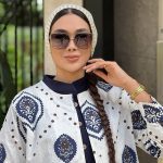 عینک آفتابی رنگ شیشه ای (کد9012)