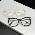 عینک آفتابی زنانه فریم طبی کریستالی سواروسکی(1414)