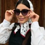 عینک آفتابی زنانه مشکی(کد5032)