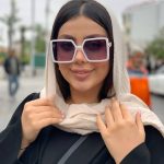 عینک آفتابی زنانه دیور  سفید(کد6818)