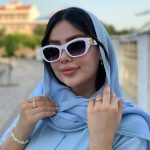 عینک آفتابی زنانه سفید