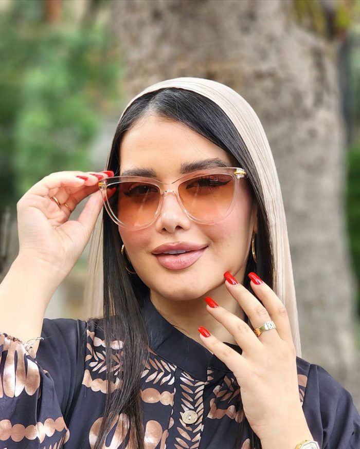 عینک آفتابی زنانه عسلی (کد5891) - Image 1