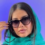 عینک آفتابی زنانه شنل (کد8090)