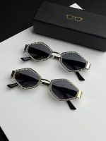 عینک آفتابی سلین لوزی نگین دار(کد2481)