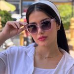 عینک آفتابی زنانه باربری(کد3782)